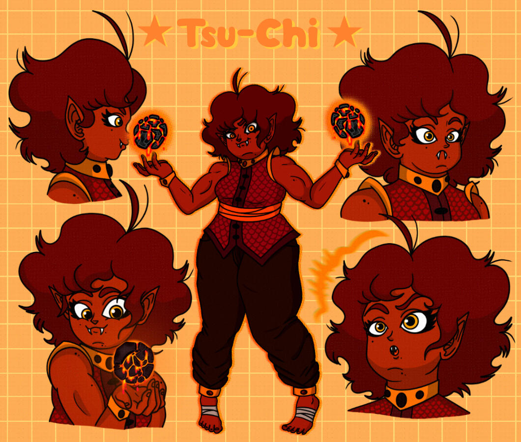Tsu-Chi Old Design Sheet 1
