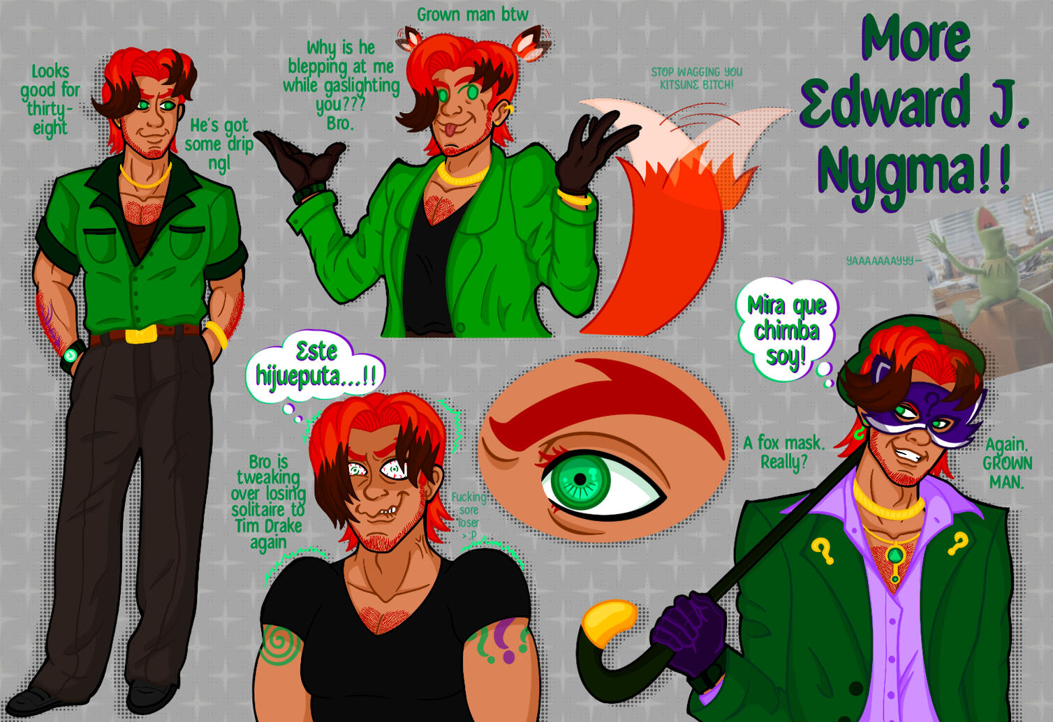 Edward Nygma Design 1