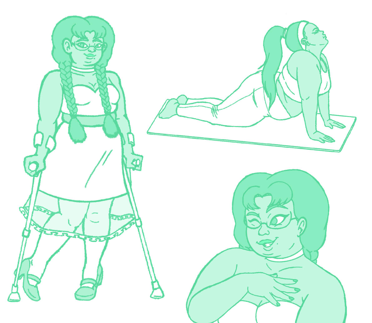 Sagé Character Sheet Sketch